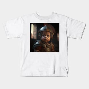 A Cute Gladiator Baby Kids T-Shirt